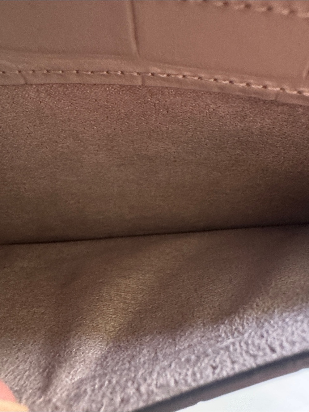 Coach Morgan Croc-Embossed Leather Chain Shoulder Bag in Light Gray - Picture 13 of 13